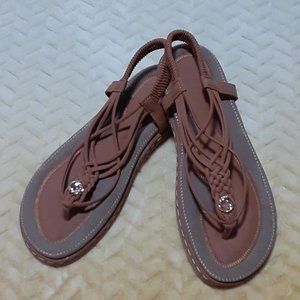 Women's Camel Crown Sandals Size US 7.5 EUC.